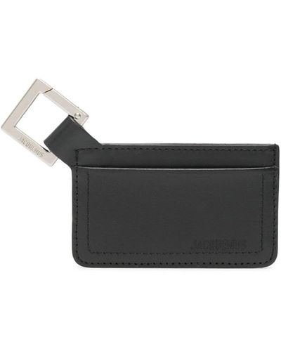 Jacquemus Le Porte-Cartes Cuerda Leather Cardholder - Black