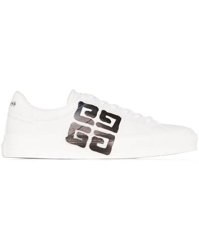 GIVENCHY + Josh Smith City Sport Printed Leather Sneakers for Men
