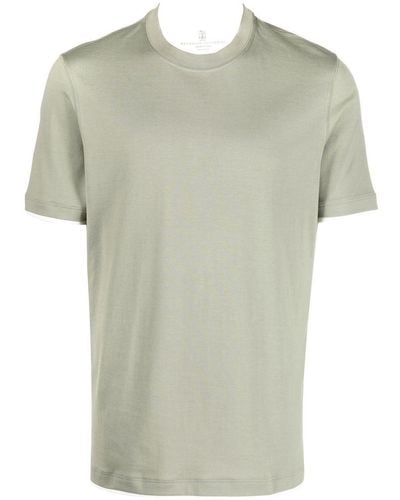Brunello Cucinelli T-shirts And Polos - Green