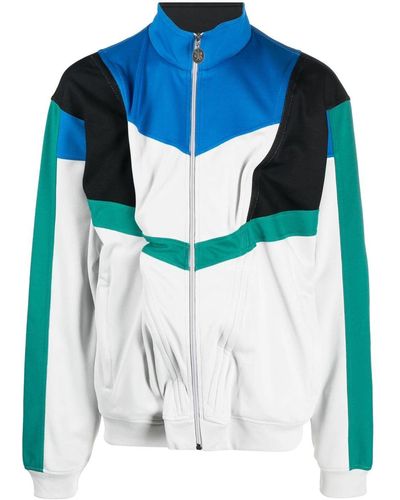 Y. Project Wire Colour-block Track Jacket - Blue