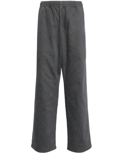 Yeezy Elasticated Cotton Track Trousers - Grey