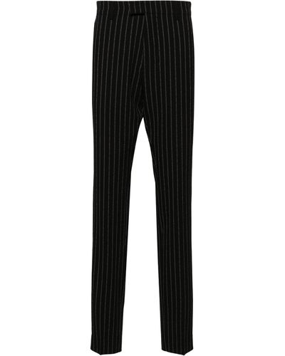 Ami Paris Tailored Virgin Wool Pants - Black
