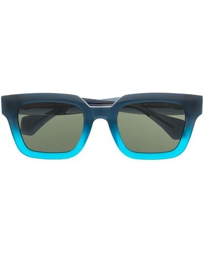 Vivienne Westwood Cary Gradient Rectangle-frame Sunglasses - Blue
