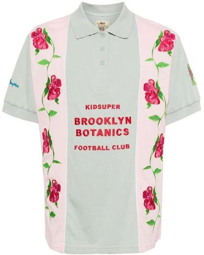Kidsuper Brooklyn Botanics Polo Shirt - White