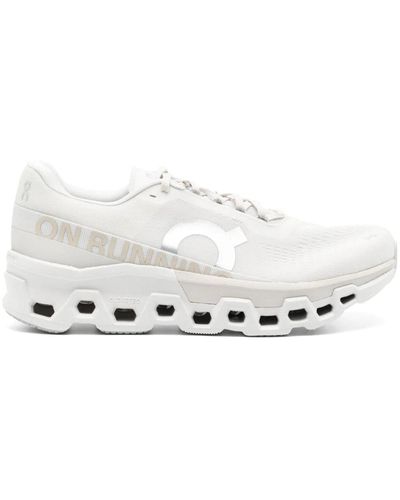 On Shoes Cloudmonster 2 Panelled Trainers - White