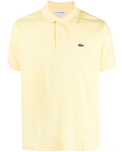 Lacoste Embroidered Logo Polo Shirt Yellow