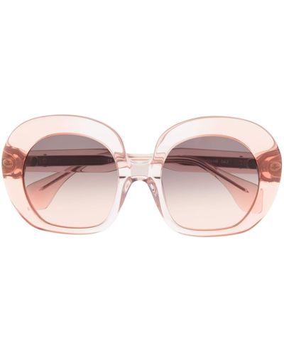 Vivienne Westwood Two-tone Oversize-frame Sunglasses - Pink
