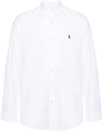 Polo Ralph Lauren Polo Pony Button-Up Shirt - White