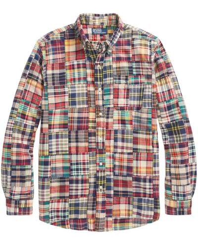 Polo Ralph Lauren Check-Pattern Cotton Shirt - Multicolour