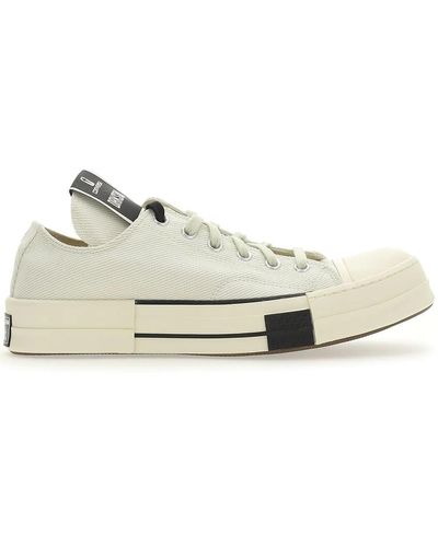 Rick Owens X Converse Drkstar Low-Top Trainers - Natural