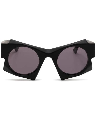 Kuboraum U5 Geometric-Frame Sunglasses - Multicolour