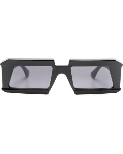 Kuboraum Rectangle-Frame Sunglasses - Grey