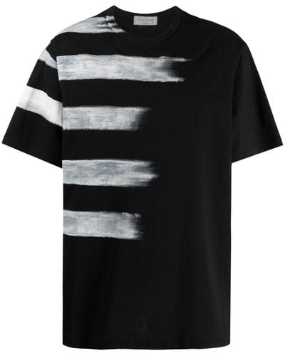 Yohji Yamamoto Graphic-print T-shirt - Black