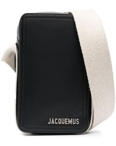 Jacquemus Le Cuerda Vertical Messenger Bag - Black