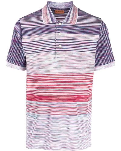 Missoni Gradient-effect Polo Shirt - Multicolor