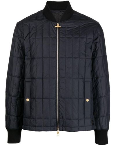 Dunhill Quilted-finish Padded Jacket - Black