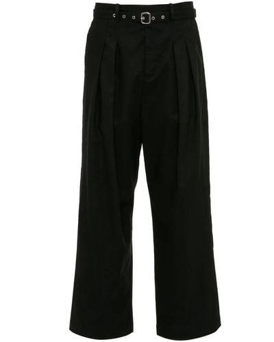 JW Anderson Wide-leg Tailored Pants - Black