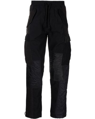 Maharishi Patchwork-style Cargo Pants - Black