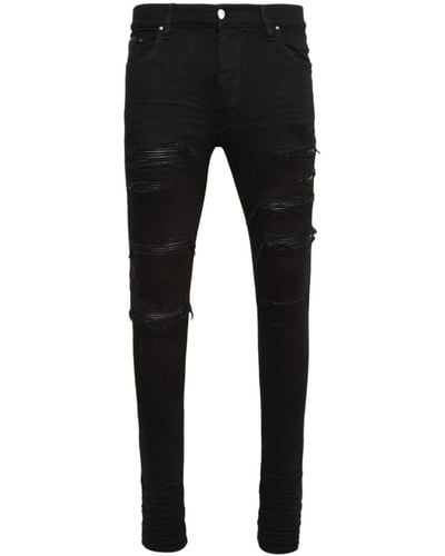 Amiri Thrasher Ripped Skinny Jeans - Black
