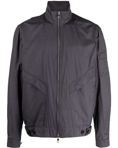Dunhill Zip-up Lightweight Jacket - Grey