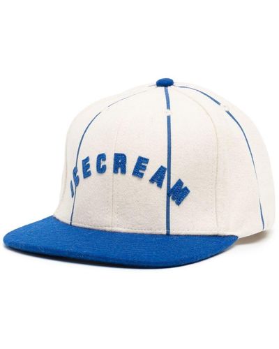 ICECREAM Logo-appliqué Baseball Cap - Blue