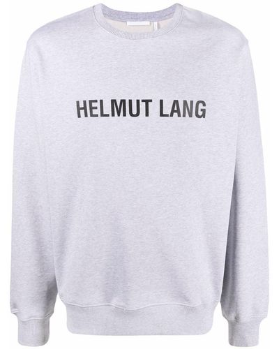 Helmut Lang Logo-Print Sweatshirt - White
