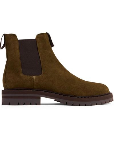 Common Projects Suede Chelsea Boots - Brown