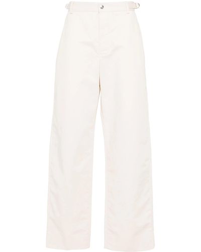Jacquemus Le Pantalon Jean Straight-Leg Trousers - White
