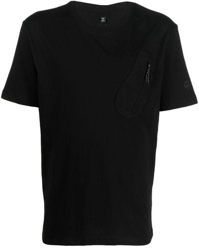 McQ Zip-pocket Detail T-shirt - Black