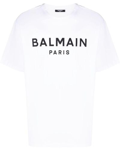 Balmain T-Shirts & Tops - White