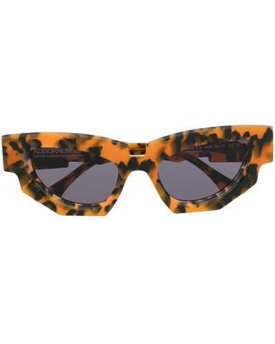 Kuboraum Cat-eye Frame Sunglasses - Brown