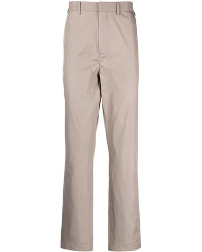 Dunhill Tailored Straight-leg Trousers - Natural