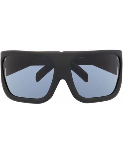Rick Owens Davis Oversized Sunglasses - Blue