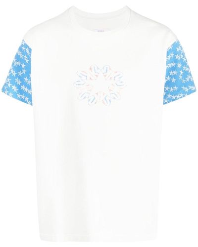 ERL Star-print Short-sleeve T-shirt - White