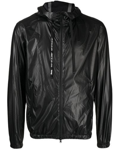 Herno Zip-fastening Hooded Jacket - Black
