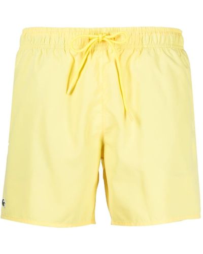 Lacoste Swim Shorts Yellow/green