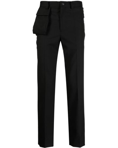 Undercover Multi-pocket Slim-cut Trousers - Black