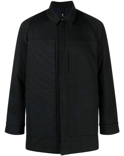 BYBORRE Stripe Patterned Shirt - Black