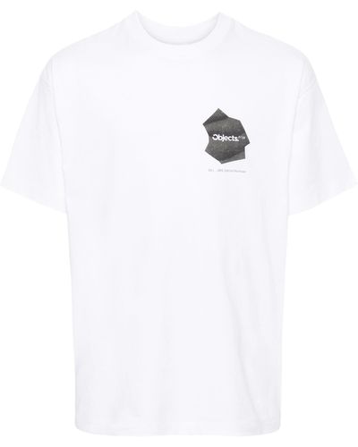 Objects IV Life Thought Bubble Spray T-shirt - White