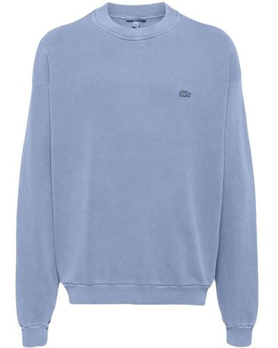 Lacoste Logo-Patch Sweatshirt - Blue