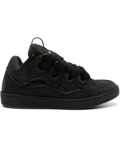 Lanvin Curb Chunky Trainers - Black