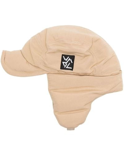White Mountaineering Ear-flap Padded Hat - Natural