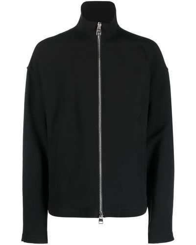 Alexander McQueen Alexander Mc Queen High-neck Zipped Jacket - Black
