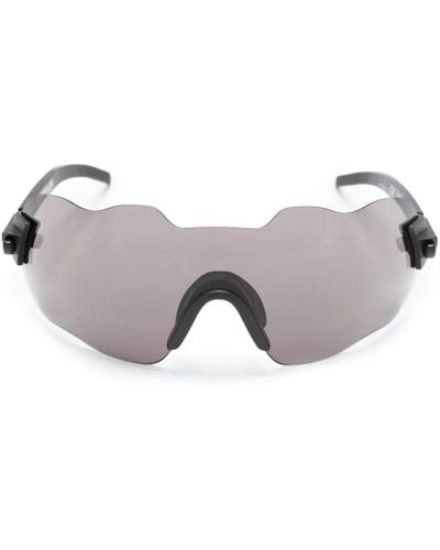 Kuboraum Mask E50 Rimless Sunglasses - Gray