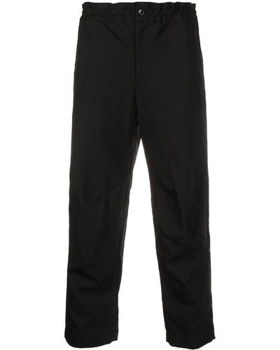 COMME DES GARÇON BLACK Cropped Wool Pants - Black