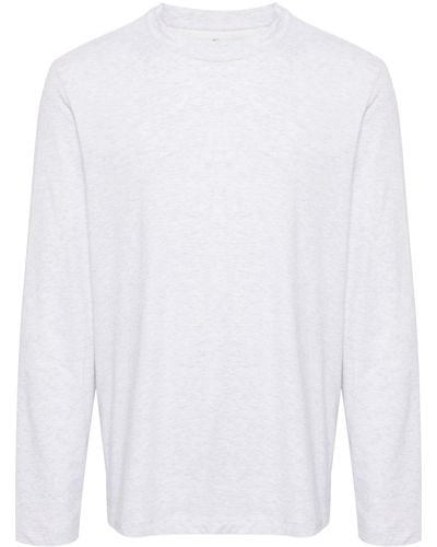 Brunello Cucinelli Long-sleeve Cotton T-shirt - White