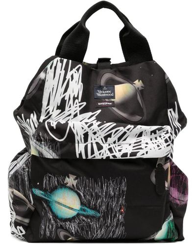 Vivienne Westwood X Eastpak Planet Backpack - Black