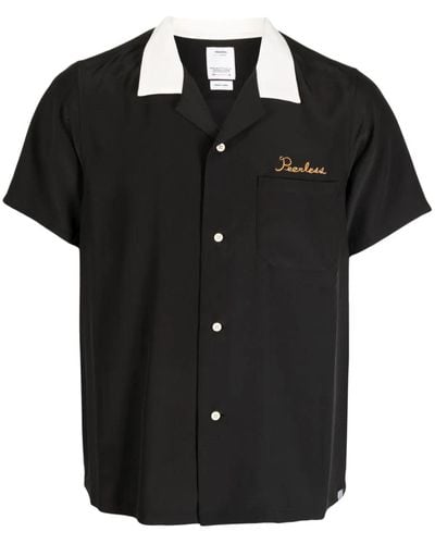 Visvim Hacking Short-sleeve Silk Shirt - Black