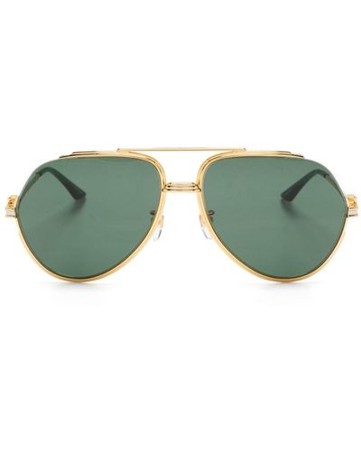 Casablancabrand Albán Pilot-Frame Sunglasses - Green