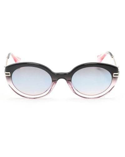 Vivienne Westwood Oval-Frame Tinted Lenses Sunglasses - Multicolor